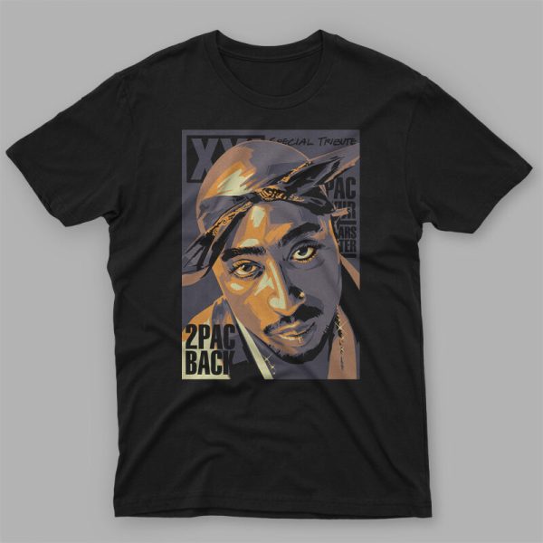 2PAC black tshirt