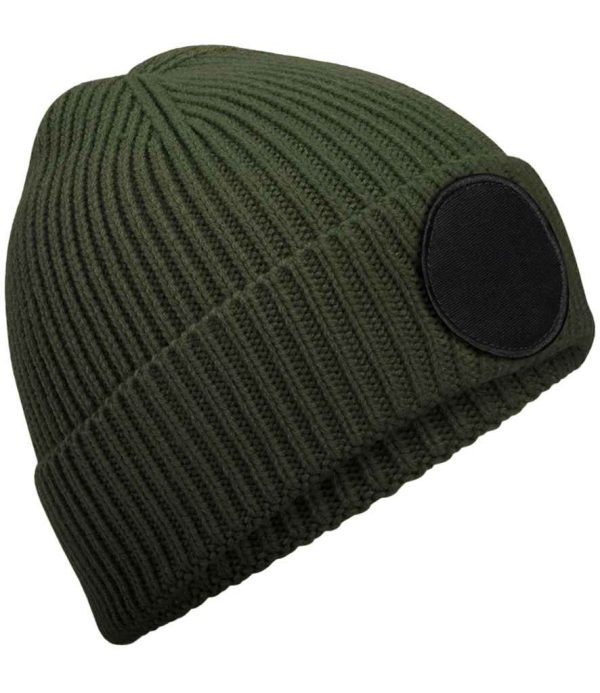 BB332R Beechfield Circular Fashion Patch Beanie - Image 4