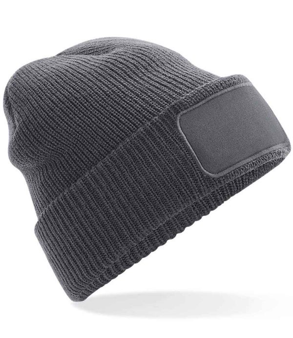 BB440 Beechfield Thinsulate™ Patch Beanie - Image 3