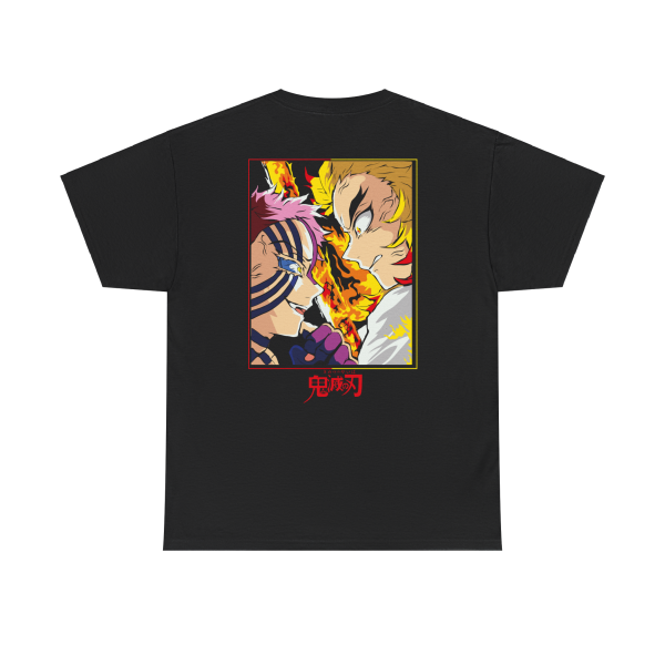 Demon Slayer Kyōjurō Rengoku & Akaza t shirt