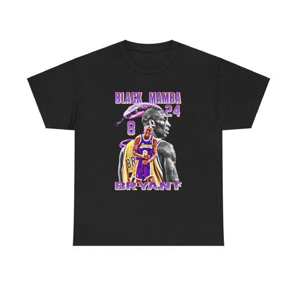 Black Mamba Kobe Bryant Tribute T-Shirt – Iconic Legacy Editio