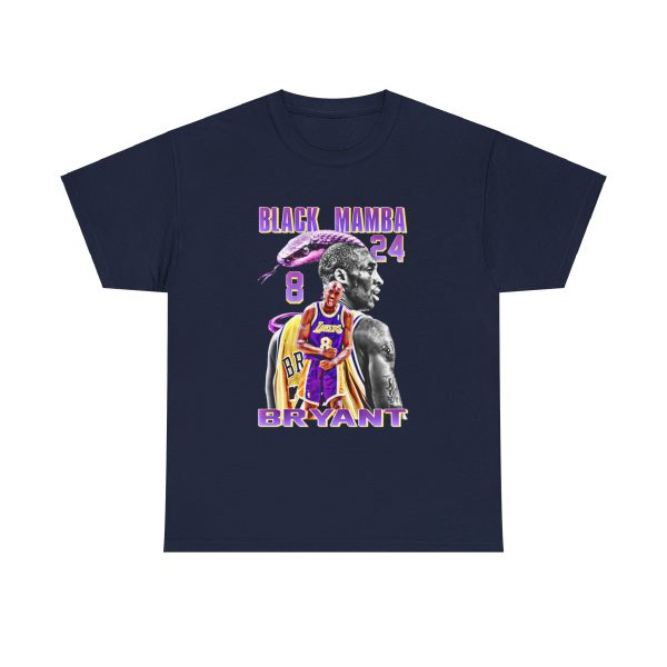 Black Mamba Kobe Bryant Tribute T-Shirt – Iconic Legacy Editio - Image 3