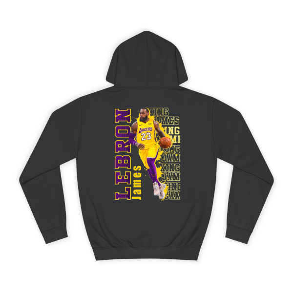 LeBron James "King James" Hoodie – Celebrate the Lakers Icon - Image 2