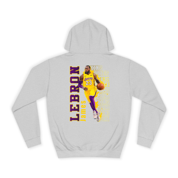LeBron James "King James" Hoodie – Celebrate the Lakers Icon - Image 8