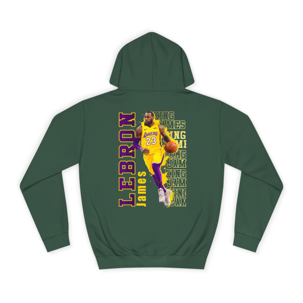 LeBron James "King James" Hoodie – Celebrate the Lakers Icon - Image 10