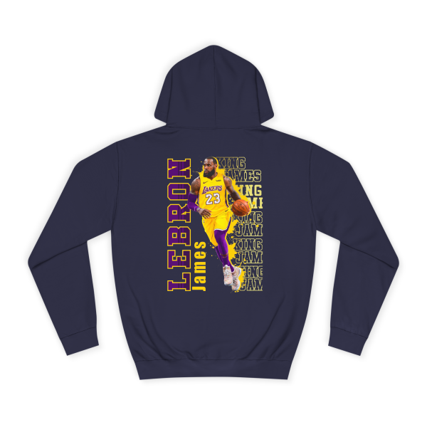 LeBron James "King James" Hoodie – Celebrate the Lakers Icon - Image 6