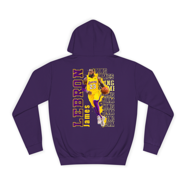 LeBron James "King James" Hoodie – Celebrate the Lakers Icon - Image 12