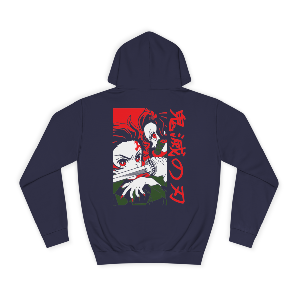 Demon Slayer "Akaza" Hoodie – Embrace the Upper Moon Power - Image 4