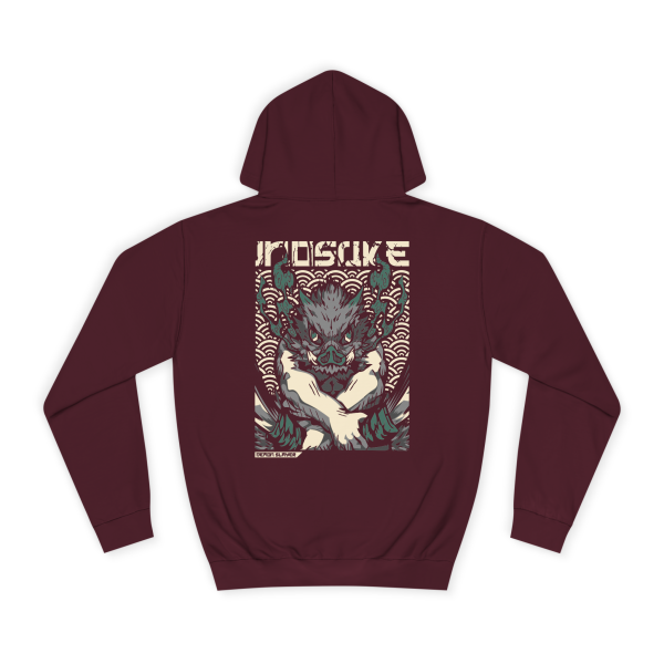 Demon Slayer "Inosuke Hashibira" Hoodie – Unleash the Beastly Slayer - Image 6