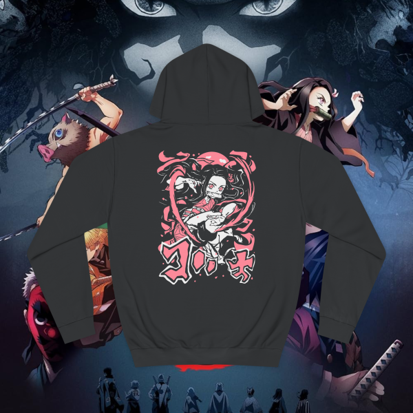 Demon Slayer "Nezuko & Squad" Hoodie – Embrace the Slayer Spirit