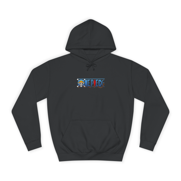 One Piece- Fire Unleashed “Blue Flame Luffy” Hoodie - Image 2