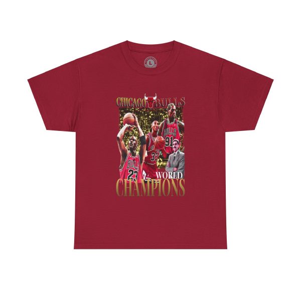 Chicago Bulls World Champions T-Shirt – Dynasty Edition - Image 4