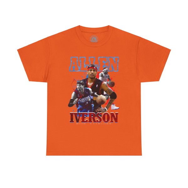 Allen Iverson "The Answer" T-Shirt – Philadelphia 76ers Legend - Image 5