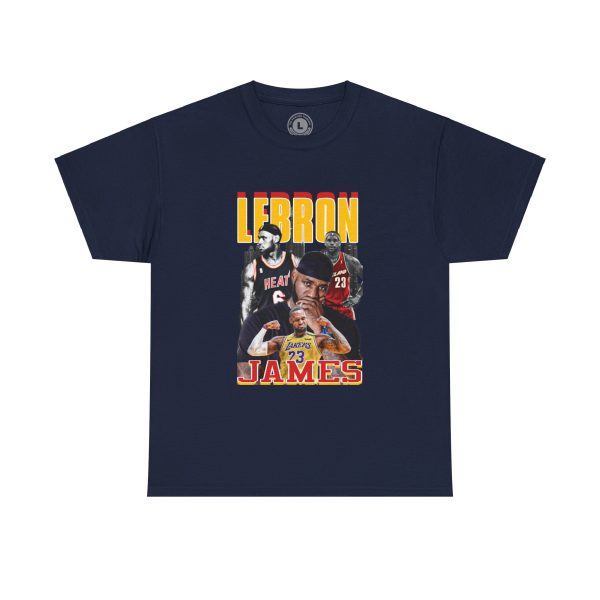 LeBron James "Career Legacy" T-Shirt – Celebrate the King’s Journey - Image 4