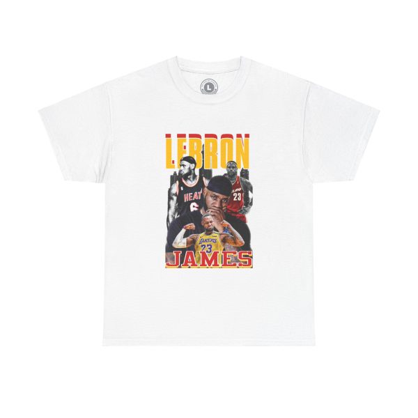 LeBron James "Career Legacy" T-Shirt – Celebrate the King’s Journey - Image 2