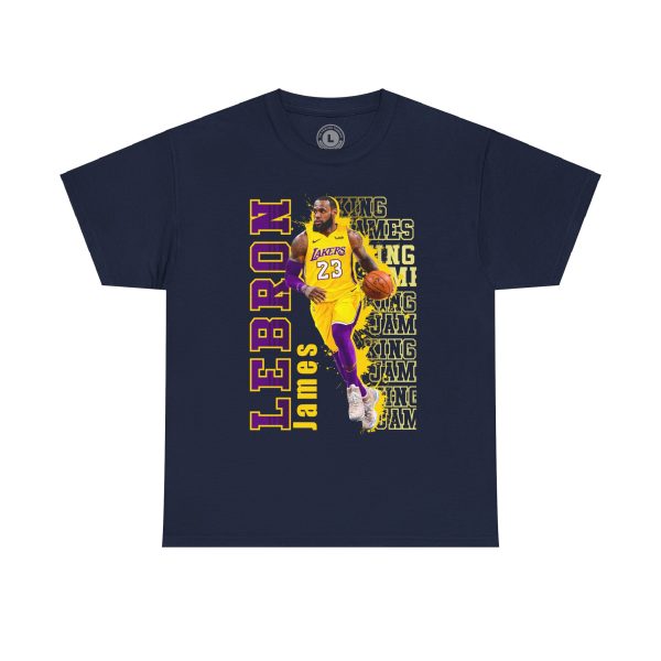 LeBron James "King James" T-Shirt – Honor the Lakers Legend - Image 3