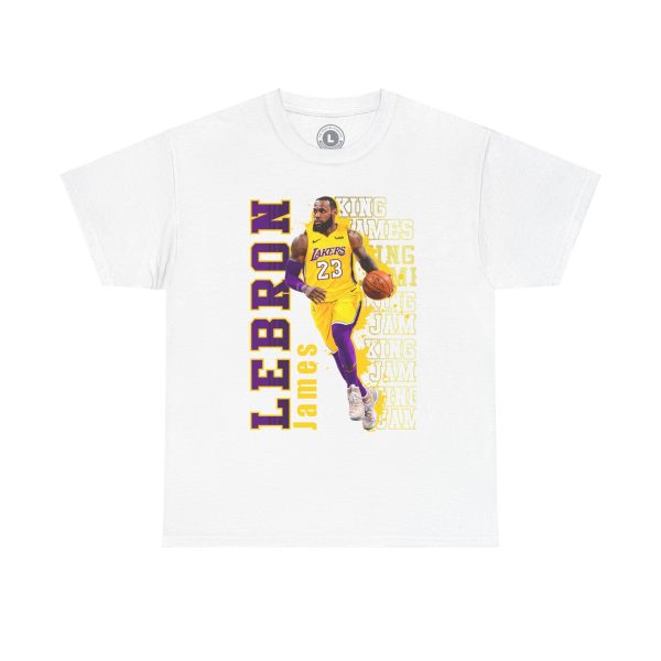 LeBron James "King James" T-Shirt – Honor the Lakers Legend - Image 2
