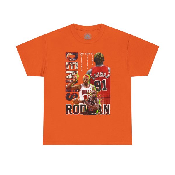 Dennis Rodman "Rebound King" T-Shirt – Chicago Bulls Icon - Image 5