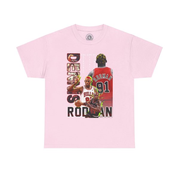 Dennis Rodman "Rebound King" T-Shirt – Chicago Bulls Icon - Image 4